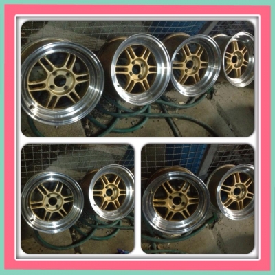 ขายแม็กมือ2 XXR ขอบ15 กว้าง8 ออฟ 15 4รู100 ราคา 8,900 บาทถูก