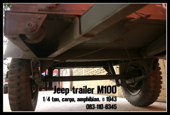 ขายเทเลอร์ Jeep trailer M100