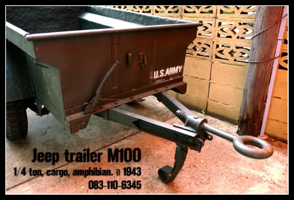 ขายเทเลอร์ Jeep trailer M100