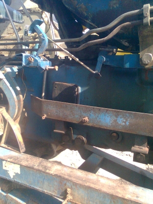 ขายรถไถฟอร์ด 6600 ชุดดันหน้า+ผานไถ