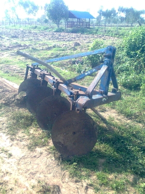 ขายรถไถฟอร์ด 6600 ชุดดันหน้า+ผานไถ