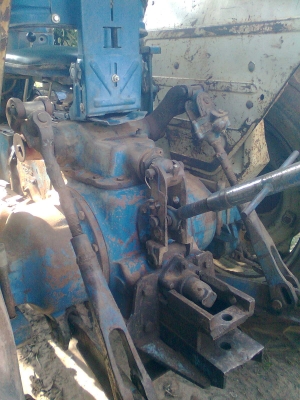 ขายรถไถฟอร์ด 6600 ชุดดันหน้า+ผานไถ