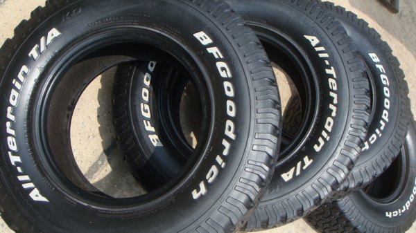 ขายยาง BF Goodrich Allterrain 265-75 r16 ขายยาง BF Goodrich Allterrain 265-75 r16