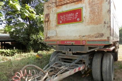 ลูกพ่วงดั้ม3คาน  ถุงลมยกล้อใด้ ลงเล่มแล้วยาว6เมตร