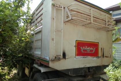 ลูกพ่วงดั้ม3คาน  ถุงลมยกล้อใด้ ลงเล่มแล้วยาว6เมตร