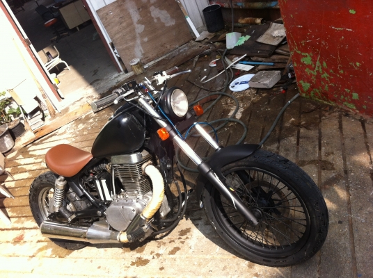 ทะเบียนแท้ 100 \% suzuki savage .ราคา 75,000 บาท รถอยู่ กทม. เครื่องดีครับ ไม่มีเวลาใช้