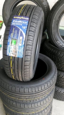 ยางใหม่ปี18 goodyear excellence 185/55r16