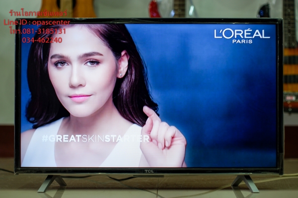 LED Digital Smart TV TCL รุ่น LED32S3800 ขนาด 32 นิ้ว มีรีโมท เล่นเน็ตได้ สภาพใหม่
