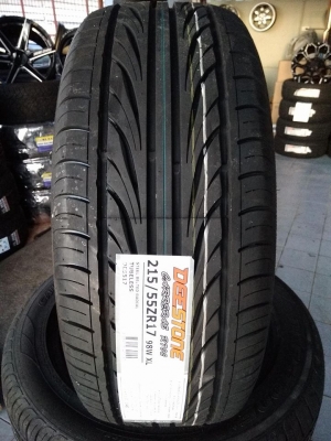 ยางใหม่ ดีสโตน 215-55-17 ปี 18 สี่เส้น 7900 บาท