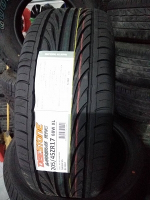 ทางไทยดีสโตน 205-45-17 ปี 18 สี่เส้น 6900 บาท