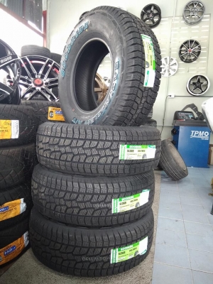 ยางไทยกู๊ดไรด์ กระบะสายลุย 265-70-16 ปี 18 เส้นละ 3200 บาท ยางไทยกู๊ดไรด์ กระบะสายลุย 265-70-16 ปี 18 เส้นละ 3200 บาท