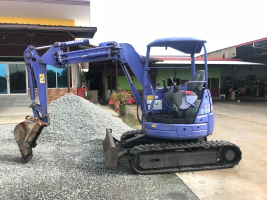 ขายถูกรถแบคโฮKOMATSUรุ่นPC30UU-3นำเข้าญี่ปุ่นไม่เคยใช้งานในไทยเอกสารพร้อม แทร็กยางปั้มนิ้วทำงานไวสภาพดีพร้อมใช้งาน 081-8302909 จิรโรจน์ Line  :  jiraroj2909