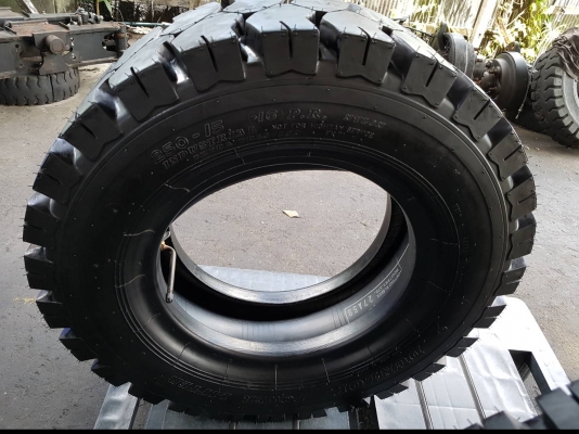 ขายยางลมรถยกโฟล์ลิฟท์   DUNLOP