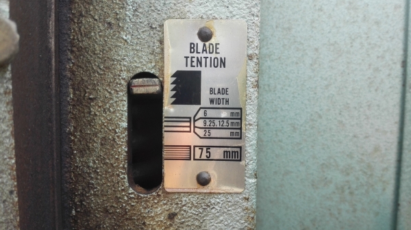 เลื่อยผ่าไม้ญี่ปุ่น HITACHI BANDSAW 13&rdquo;