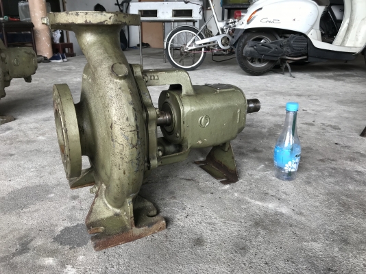 ขายหัวปั๊มน้ำหอยโข่ง Torishima pump made in Japan ขนาดเข้า 4นิ้ว ออก 3นิ้ว ใบเหล็กหล่อ ของใหม่ไม่เคยใช้งาน สวยมากๆพร้อมใช้งาน