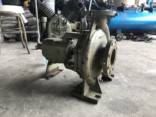 ขายหัวปั๊มน้ำหอยโข่ง Torishima pump made in Japan ขนาดเข้า 4นิ้ว ออก 3นิ้ว ใบเหล็กหล่อ ของใหม่ไม่เคยใช้งาน สวยมากๆพร้อมใช้งาน