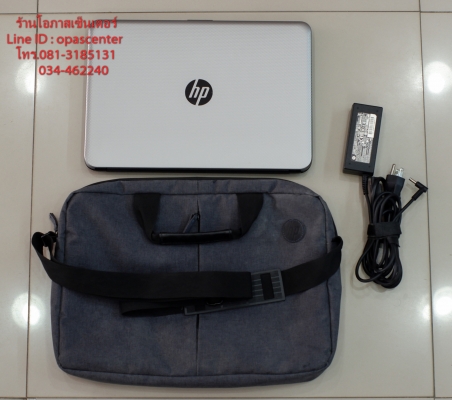 โน๊ตบุ๊ค Hp 14-AC009TX Core i5-5200U 2.2 Ram 4G HDD 500 GB มีการ์ดจอแยก กระเป๋า ที่ชาร์ท