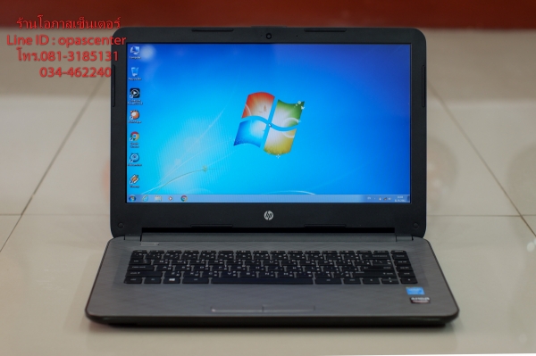โน๊ตบุ๊ค Hp 14-AC009TX Core i5-5200U 2.2 Ram 4G HDD 500 GB มีการ์ดจอแยก กระเป๋า ที่ชาร์ท โน๊ตบุ๊ค Hp 14-AC009TX Core i5-5200U 2.2 Ram 4G HDD 500 GB มีการ์ดจอแยก กระเป๋า ที่ชาร์ท