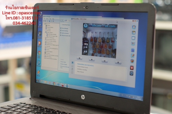 โน๊ตบุ๊ค Hp 14-AC009TX Core i5-5200U 2.2 Ram 4G HDD 500 GB มีการ์ดจอแยก กระเป๋า ที่ชาร์ท