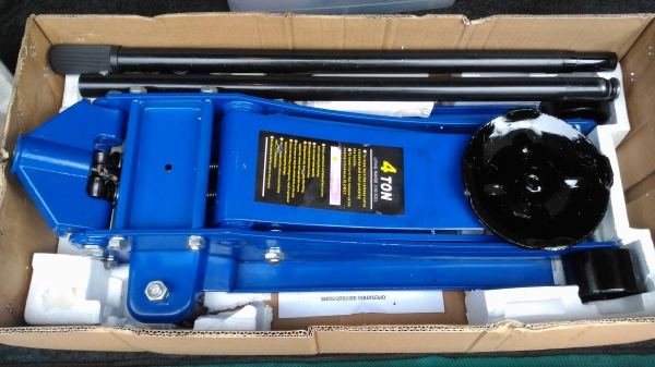 แม่แรงตะเข้โหลดเตี้ย2ลูกสูบขนาด 4ตัน