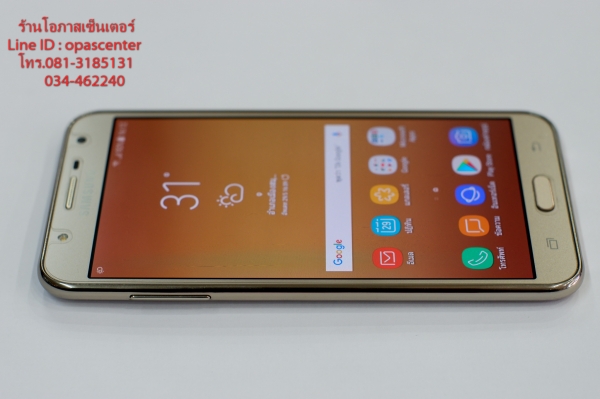 Samsung Galaxy J7 Core สีทอง สภาพใหม่มาก ยกกล่อง ส่งฟรี ประกัน ต.ค.61