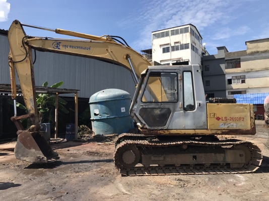 ขายรถแบคโค SUMITOMO 120 LS-265F2 ราคา.295,000 รถใช้งานอยู่ มูม-ฮาร์มสวย เครื่อง ปั้มแรง เฟรมสวย ลูเลอร์แตกบางลูก เอวหลวม โซ้ สะภาพ 70-80\% แผ่นขนาด 70 ขายตามสะภาพ เอกสารซื้อขาย สนใจนัดลองรถได้ที่ 081-3531946 ต่อ.บางนา &amp; ID-LINE รใช้งานอยู่ที่ จ.สมุทรปร