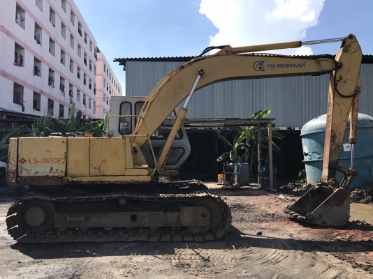 ขายรถแบคโค SUMITOMO 120 LS-265F2 ราคา.295,000 รถใช้งานอยู่ มูม-ฮาร์มสวย เครื่อง ปั้มแรง เฟรมสวย ลูเลอร์แตกบางลูก เอวหลวม โซ้ สะภาพ 70-80\% แผ่นขนาด 70 ขายตามสะภาพ เอกสารซื้อขาย สนใจนัดลองรถได้ที่ 081-3531946 ต่อ.บางนา &amp; ID-LINE รใช้งานอยู่ที่ จ.สมุทรปร