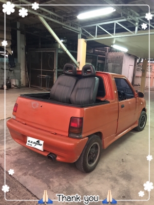 ขายเบาะรถยนต์ DAIHATSU MIRA L80 สภาพสวยพร้อมราง