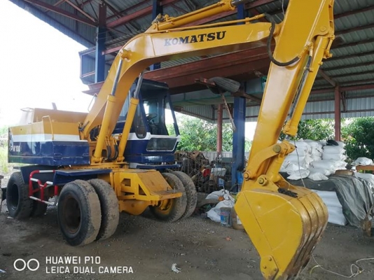 ขาย!! >>> Komatsu Pw100 2เพลา รถพร้อมใช้งาน <<< เบอร์ติดต่อ 098-7155789 086-4631102