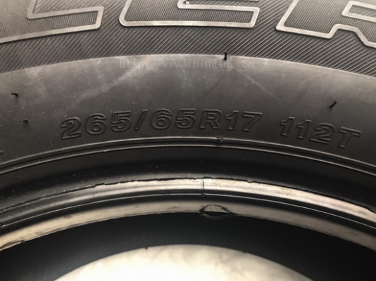 ยาง Bridgestone 265/65r17 ปี15 1เส้น
