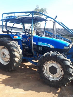 ขายรถไถ นิวฮอนแลน tt75 รถสวยพร้อมใช้งาน พร้อมหาง3