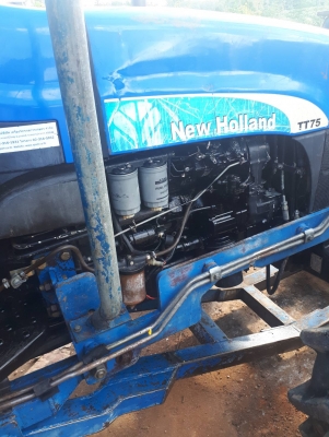 ขายรถไถ นิวฮอนแลน tt75 รถสวยพร้อมใช้งาน พร้อมหาง3