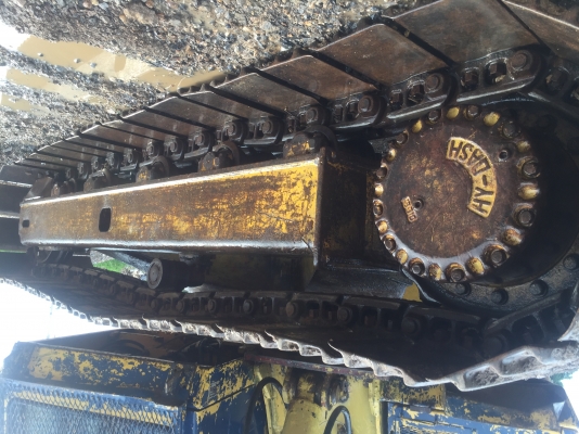 ขายคับรถแบคโฮKomatsu PC90-6ติดหัวคีบพร้อมกะบวยรถพร้อมใช้งาน