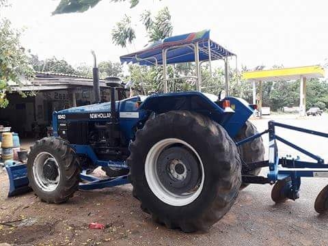 NEW HOLLAND 6640 4WD (2เพลา) ปี96 หางสี่ CMT ใบมีดไคเฮงหลี รถเช็คใหม่ มีเล่มพร้อมโอน