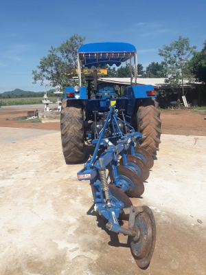 NEW HOLLAND 6640 4WD (2เพลา) ปี96 หางสี่ CMT ใบมีดไคเฮงหลี รถเช็คใหม่ มีเล่มพร้อมโอน