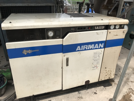 ขายปั๊มลมสกรู15แรงพร้อมแอร์ไดเออร์ในตัวของแอร์แมนพร้อมใช้ครับ