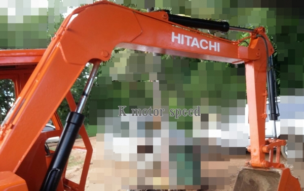ขายแบคโฮ Hitachi PC60 พร้อมเทเลอร์ลาก ขายแบคโฮ Hitachi PC60 พร้อมเทเลอร์ลาก