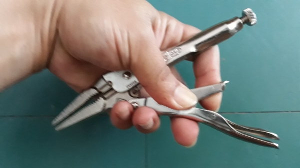ขายคีมล็อกปากยาว IRWIN 6LN VISE-GRIP MADE IN USA.ใหม่เก่าเก็บ