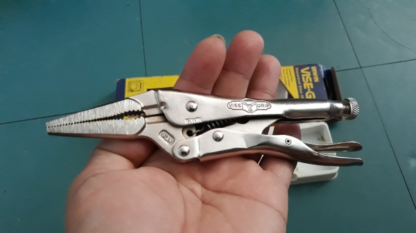 ขายคีมล็อกปากยาว IRWIN 6LN VISE-GRIP MADE IN USA.ใหม่เก่าเก็บ