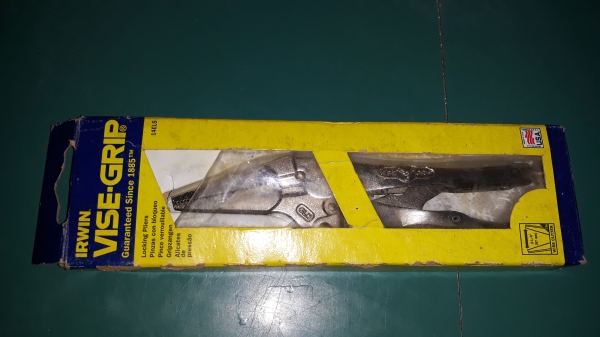 ขายคีมล็อกปากยาว IRWIN 6LN VISE-GRIP MADE IN USA.ใหม่เก่าเก็บ