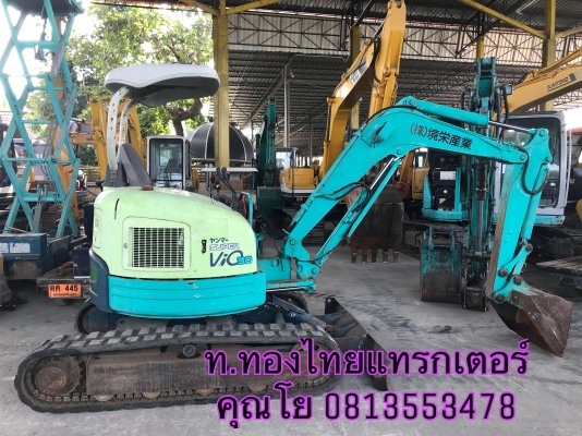 Yanmar vio30 รถนอกสภาพสวย เครื่องปั๊มแน่น ไม่เคยใช้งานในไทย สนใจติดต่อ0813553478(คุณโย)