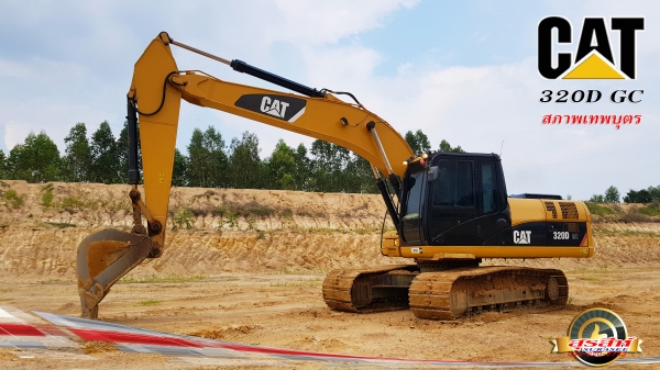 ขายรถแบคโฮ CAT 320D GC ใช้งาน 12,xxx ชั่วโมง สภาพเทพบุตร พร้อมใช้งาน รถยืนบ่อดิน มีการใช้งานและดูแลรักษาดี