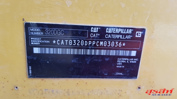ขายรถแบคโฮ CAT 320D GC ใช้งาน 12,xxx ชั่วโมง สภาพเทพบุตร พร้อมใช้งาน รถยืนบ่อดิน มีการใช้งานและดูแลรักษาดี