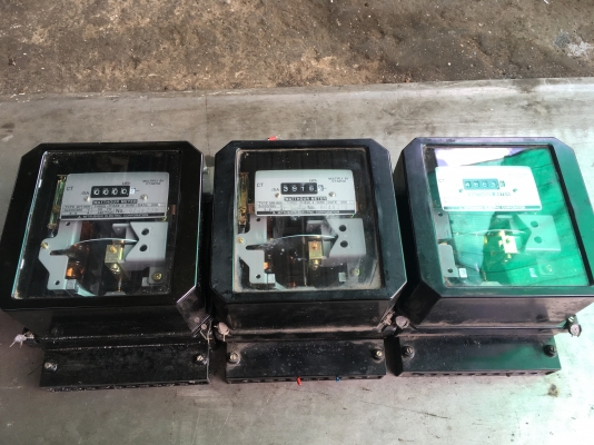 ขายมิเตอร์ไฟ3เฟส รวมสามตัว