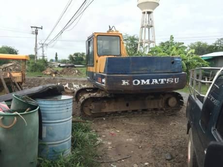 KOMATSU PC 120-3 เอกสารอินวอยราคา 450,000 รถนครปฐม