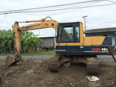 KOMATSU PC 120-3 เอกสารอินวอยราคา 450,000 รถนครปฐม
