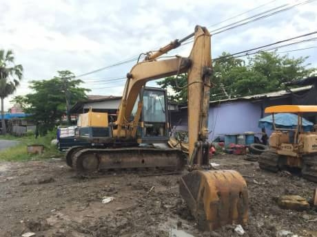 KOMATSU PC 120-3 เอกสารอินวอยราคา 450,000 รถนครปฐม