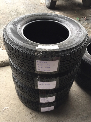 ยาง Bridgestone 245 70 16 ปลายปี16 ดอกเต็ม ไม่มีปะ ใช้ยาว ราคาไม่แพง