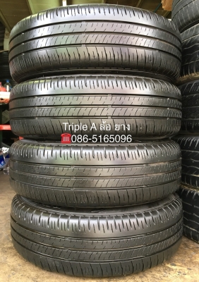 ล้อแม็ก Nissan Almera March ขอบ 15 พร้อมยาง Dunlop 185-65-15 ปี 15