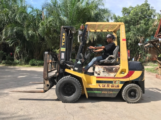 ขายFORKLIFT TCM FG25งากระดก ล้อหน้าคู่(2.5ตัน) สวยเดิมจากญี่ปุ่น ยังไม่เคยใช้ในไทย 185,000เท่านั้น!!